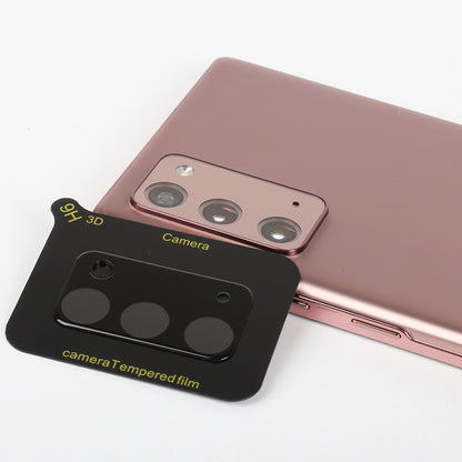 Folie de protectie Camera Spate Lito S+ pentru Samsung Galaxy Note 20 5G N981 / Note 20 N980, Sticla Securizata, Neagra