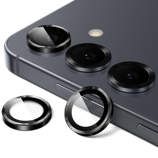 Folie de protectie Camera Spate Lito S+ pentru Samsung Galaxy S26 Plus / S26, Sticla Securizata, Neagra