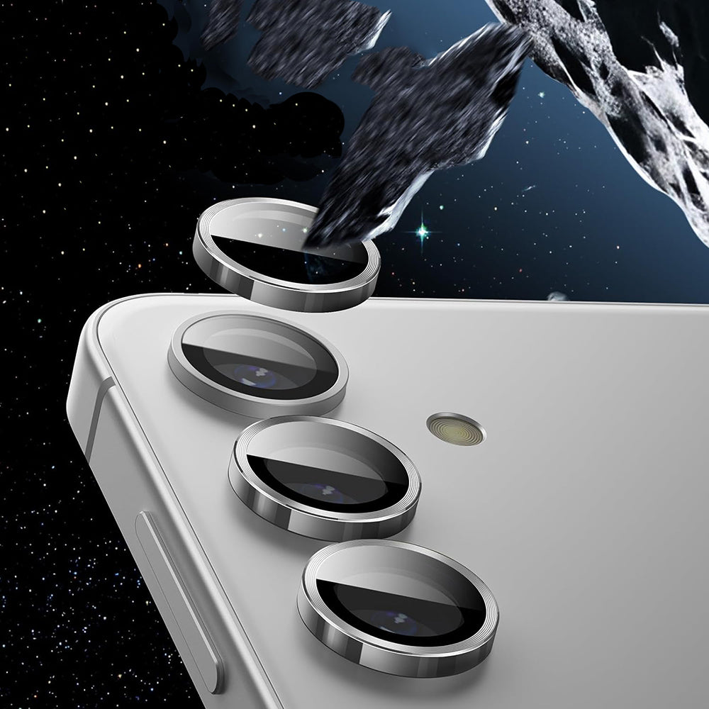 Folie de protectie Camera Spate Lito S+ pentru Samsung Galaxy S26 Plus / S26, Sticla Securizata, Neagra