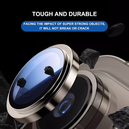 Folie de protectie Camera Spate Lito Titanium AR pentru Apple iPhone 17 Pro Max / 17 Pro, Sticla Securizata, Gri