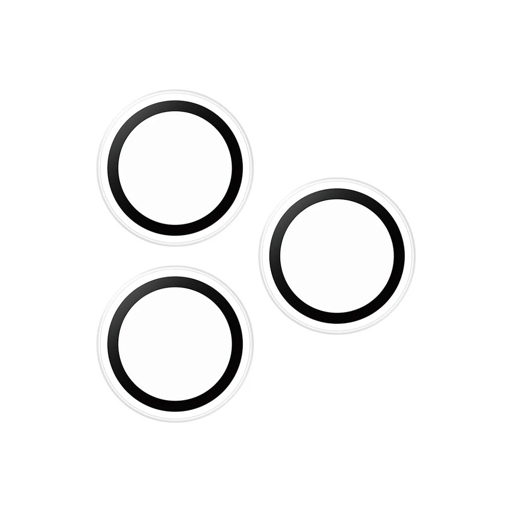 Folie de protectie Camera Spate PanzerGlass Hoops pentru Apple iPhone 17 Pro, Sticla Securizata, Transparenta