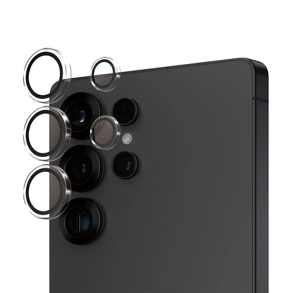 Folie de protectie Camera Spate PanzerGlass Hoops pentru Samsung Galaxy S25 Ultra S938, Sticla Securizata, Transparenta