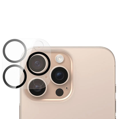 Folie de protectie Camera Spate PanzerGlass PicturePerfect pentru Apple iPhone 16 Pro Max / 16 Pro, Sticla Securizata, Transparenta