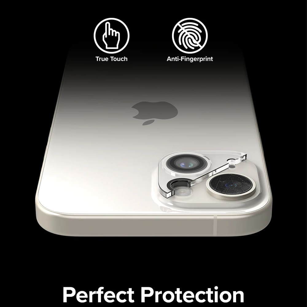 Folie de protectie Camera Spate Ringke pentru Apple iPhone 15 Plus / 15, Sticla Securizata, Set 2 bucati, Transparenta