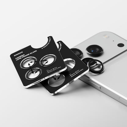 Folie de protectie Camera Spate Ringke pentru Apple iPhone 18 Pro / 18 Pro Max, Sticla Securizata, Set 2 bucati, Transparenta