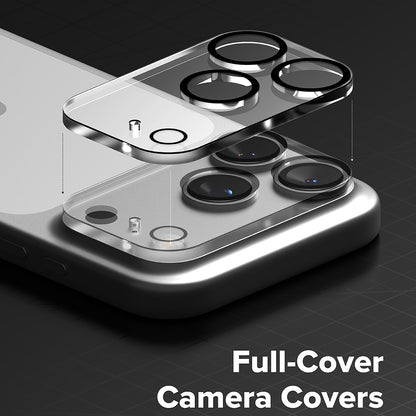 Folie de protectie Camera Spate Ringke pentru Apple iPhone 18 Pro Max, Sticla Securizata, Set 2 bucati, Transparenta
