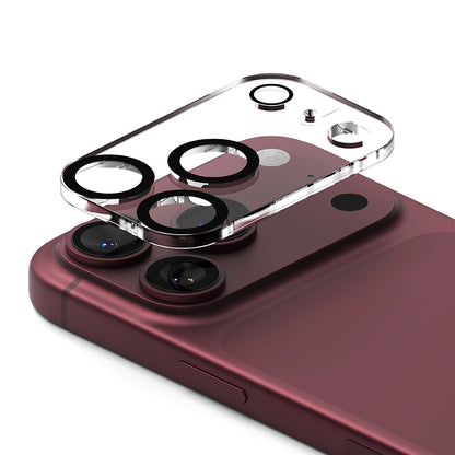 Folie de protectie Camera Spate Ringke pentru Apple iPhone 18 Pro, Sticla Securizata, Set 2 bucati, Transparenta