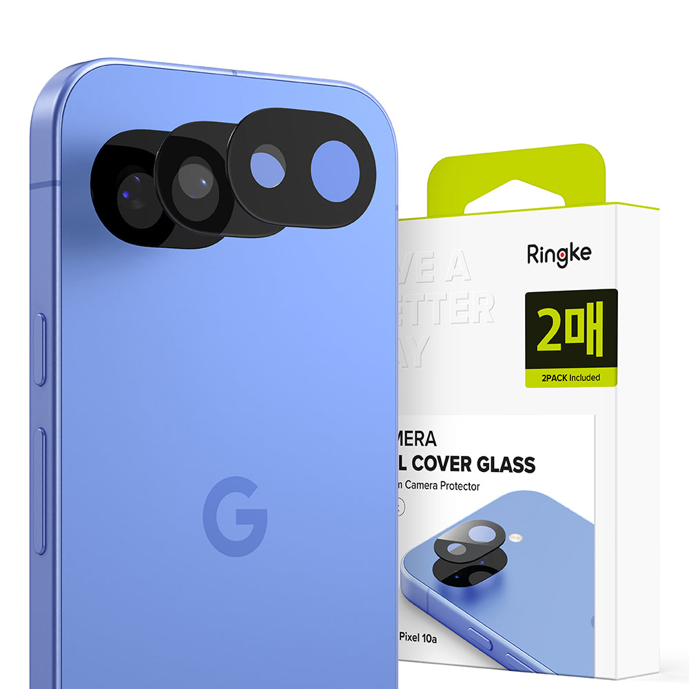 Folie de protectie Camera Spate Ringke pentru Google Pixel 10a, Sticla Securizata, Set 2 bucati, Transparenta
