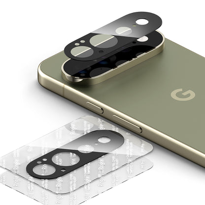 Folie de protectie Camera Spate Ringke pentru Google Pixel 11 Pro XL, Sticla Securizata, Set 2 bucati, Neagra