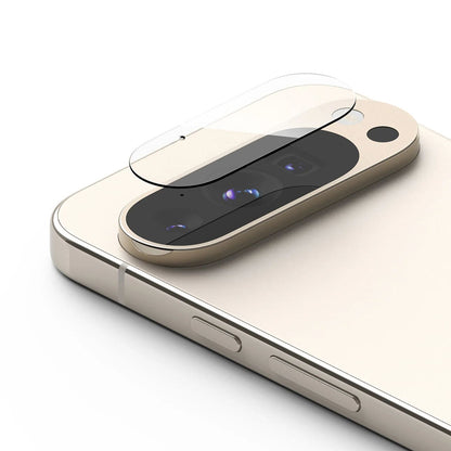 Folie de protectie Camera Spate Ringke pentru Google Pixel 9 Pro, Sticla Securizata, Set 3 bucati, Transparenta