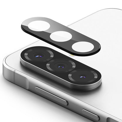 Folie de protectie Camera Spate Ringke pentru Samsung Galaxy A56 A566, Sticla Securizata, Set 2 bucati, Neagra