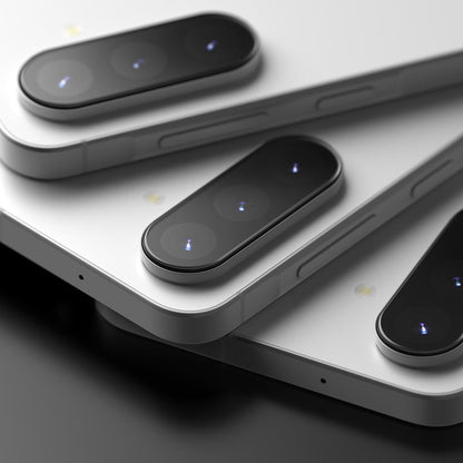 Folie de protectie Camera Spate Ringke pentru Samsung Galaxy A56 A566, Sticla Securizata, Set 2 bucati, Neagra