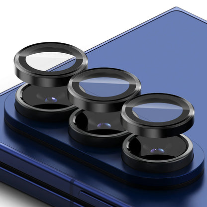 Folie de protectie Camera Spate Ringke pentru Samsung Galaxy Z Fold7 F966, Sticla Securizata, Set 2 bucati, Neagra