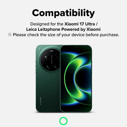 Folie de protectie Camera Spate Ringke pentru Xiaomi 17 Ultra, Sticla Securizata, Set 2 bucati, Transparenta