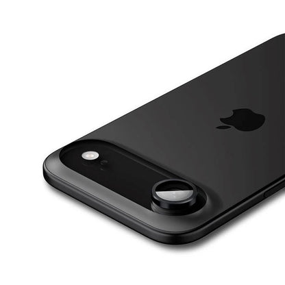 Folie de protectie Camera Spate Spigen GlastR EZ FIT Optik Pro pentru Apple iPhone 17 Air, Sticla Securizata, Set 2 bucati, Neagra