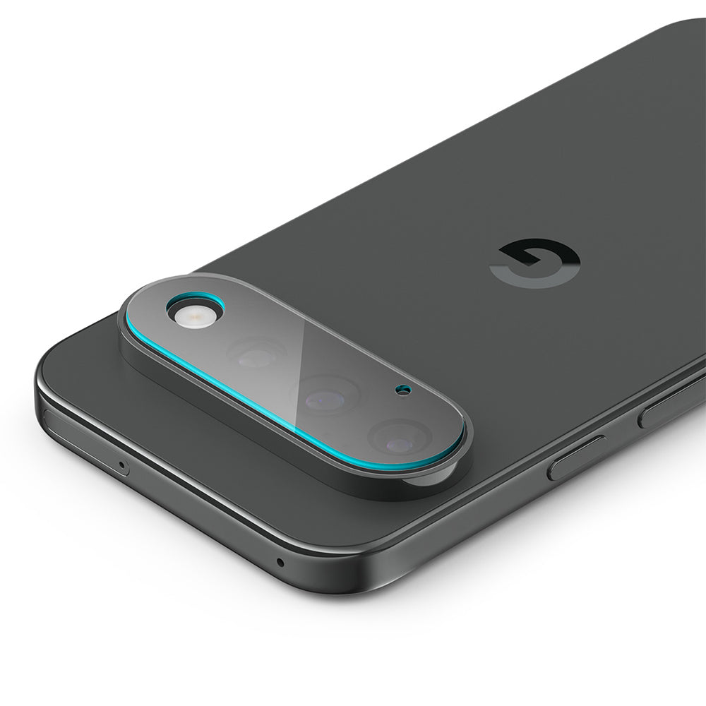 Folie de protectie Camera Spate Spigen GlastR EZ FIT Optik Pro pentru Google Pixel 11, Sticla Securizata, Set 2 bucati, Neagra AGL11479