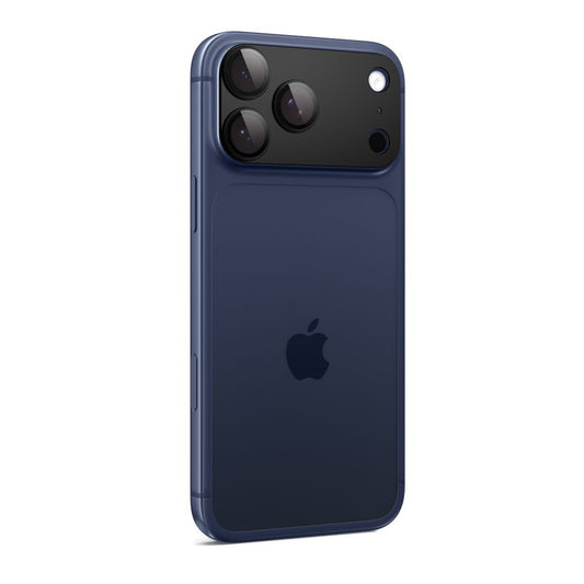 Folie de protectie Camera Spate Spigen GlastR EZ FIT Optik Pro XL pentru Apple iPhone 17 Pro Max, Sticla Securizata, Neagra