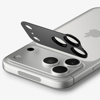 Folie de protectie Camera Spate Spigen GlastR EZ FIT Optik Pro XL pentru Apple iPhone 18 Pro Max, Sticla Securizata, Gri Inchis AGL12039