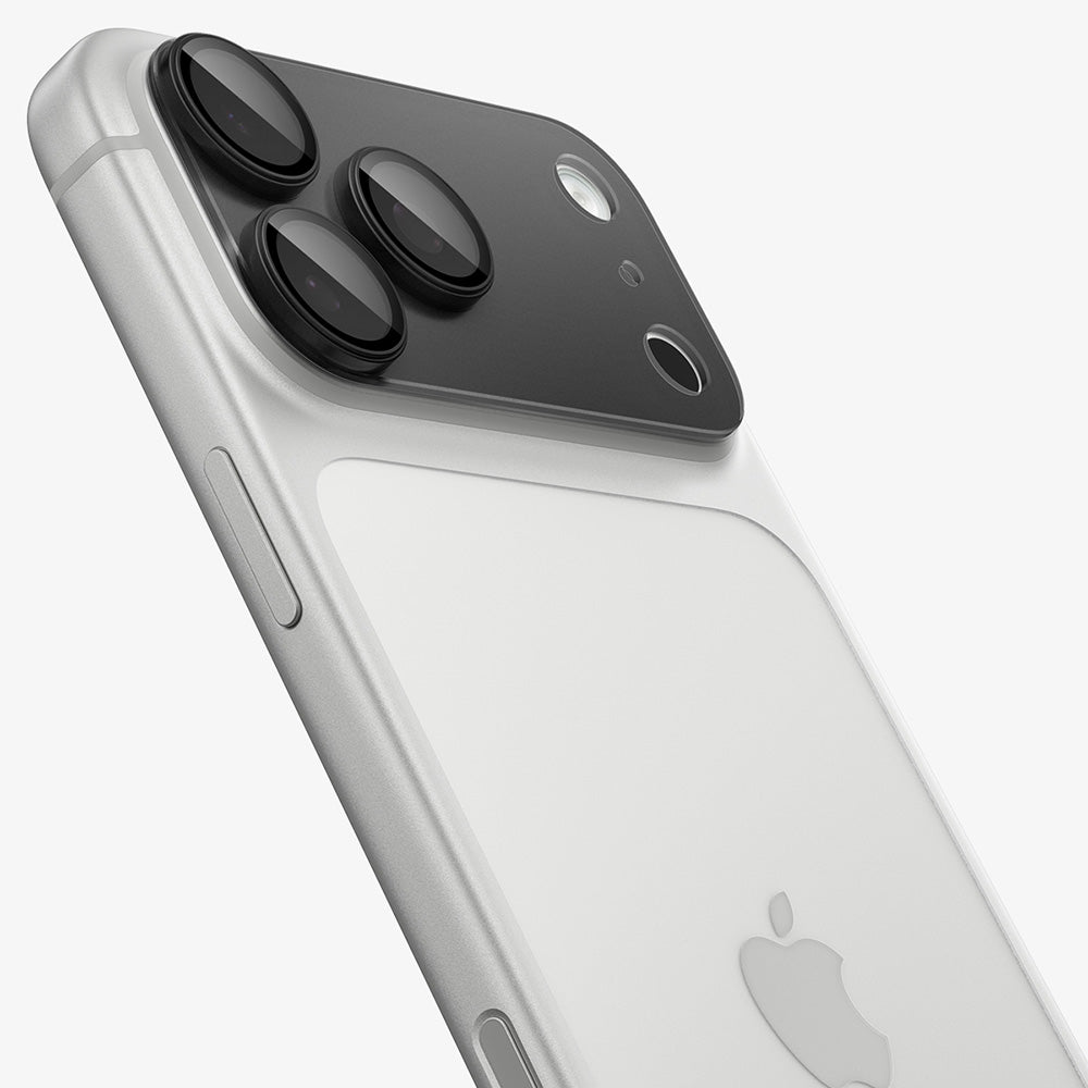 Folie de protectie Camera Spate Spigen GlastR EZ FIT Optik Pro XL pentru Apple iPhone 18 Pro Max, Sticla Securizata, Gri Inchis AGL12039