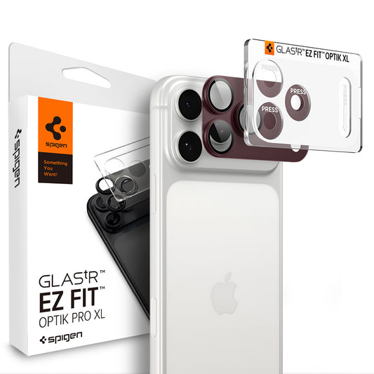 Folie de protectie Camera Spate Spigen GlastR EZ FIT Optik Pro XL pentru Apple iPhone 18 Pro Max, Sticla Securizata, Visinie AGL12040
