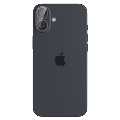 Folie de protectie Camera Spate Spigen GlastR Optik pentru Apple iPhone 16 Plus / 16, Sticla Securizata, Set 2 bucati, Transparenta AGL07923