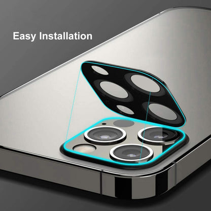 Folie de protectie Camera Spate  Techsuit  pentru Apple iPhone 17 Pro Max, Sticla Securizata, Portocalie