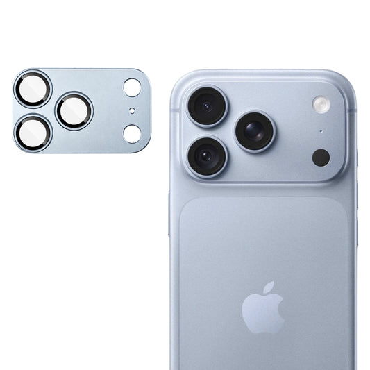 Folie de protectie Camera Spate Techsuit pentru Apple iPhone 18 Pro Max, Sticla Securizata, Bleu