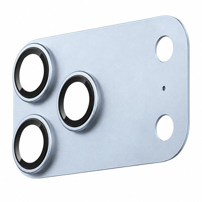 Folie de protectie Camera Spate Techsuit pentru Apple iPhone 18 Pro Max, Sticla Securizata, Bleu