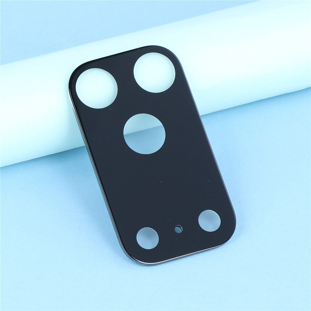 Folie de protectie Camera Spate Techsuit pentru Apple iPhone 18 Pro, Sticla Securizata, Neagra