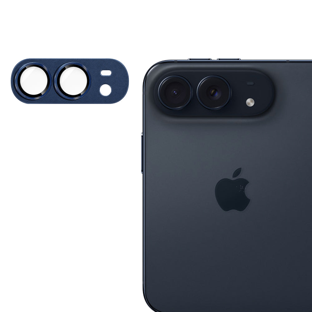 Folie de protectie Camera Spate Techsuit pentru Apple iPhone Duo, Sticla Securizata, Bleumarin