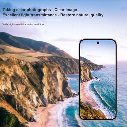 Folie de protectie Camera Spate Techsuit pentru Google Pixel 10, Sticla Securizata, Neagra