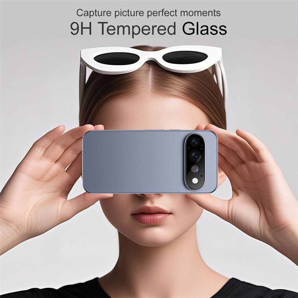 Folie de protectie Camera Spate Techsuit pentru Google Pixel 11 Pro, Sticla Securizata, Neagra