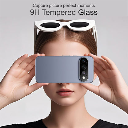 Folie de protectie Camera Spate Techsuit pentru Google Pixel 11 Pro, Sticla Securizata, Neagra