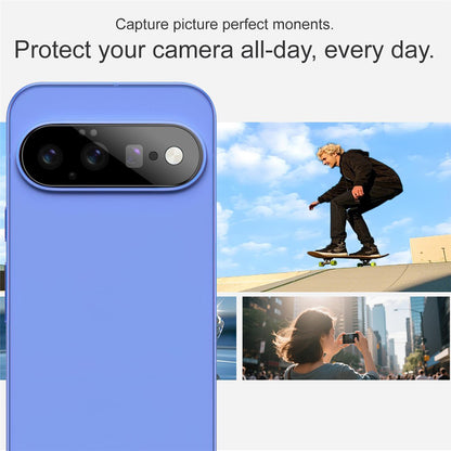 Folie de protectie Camera Spate Techsuit pentru Google Pixel 11, Sticla Securizata, Neagra