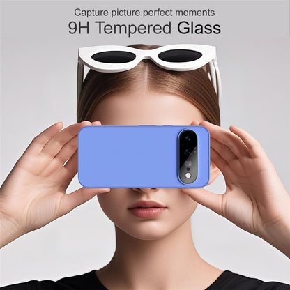 Folie de protectie Camera Spate Techsuit pentru Google Pixel 11, Sticla Securizata, Neagra