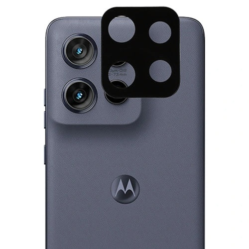 Folie de protectie Camera Spate Techsuit pentru Motorola Edge 60 Fusion / Edge 60, Sticla Securizata, Neagra