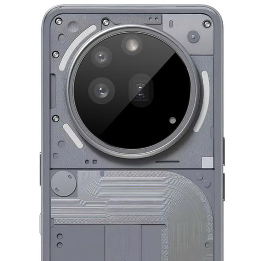 Folie de protectie Camera Spate Techsuit pentru Nothing Phone (3a) Pro, Sticla Securizata, Neagra