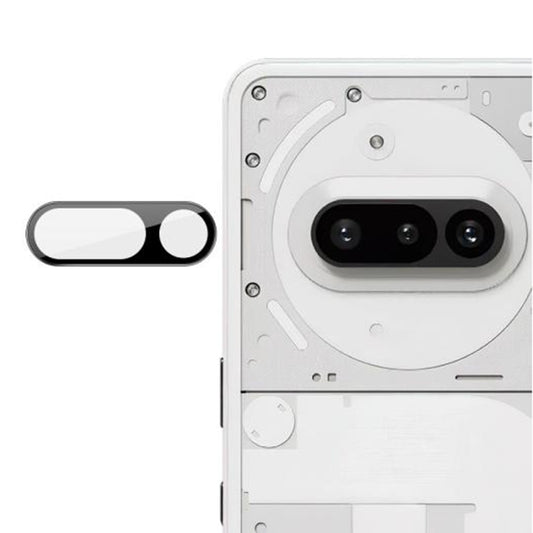 Folie de protectie Camera Spate Techsuit pentru Nothing Phone (3a), Sticla Securizata, Neagra