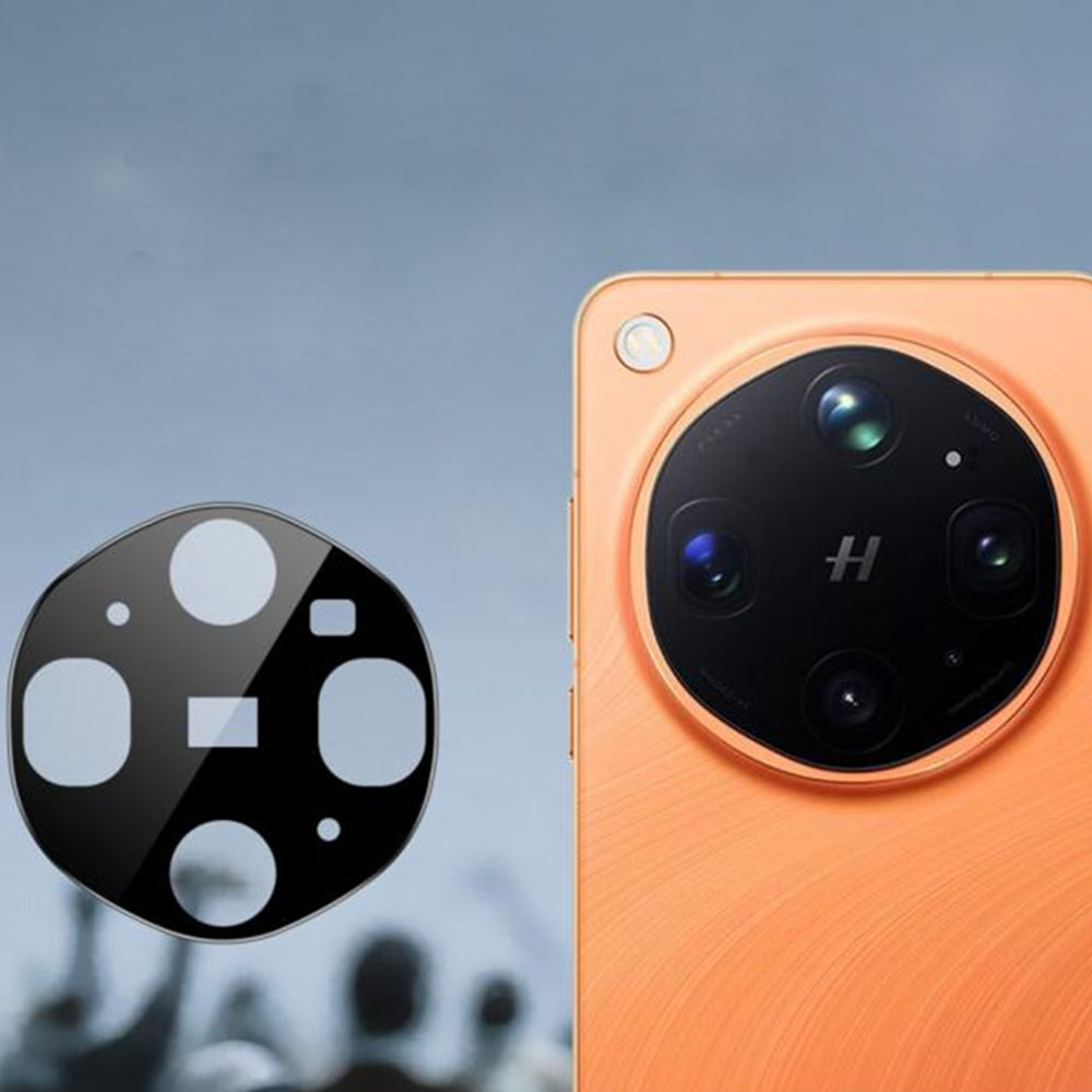 Folie de protectie Camera Spate Techsuit pentru Oppo Find X9 Ultra, Sticla Securizata, Neagra