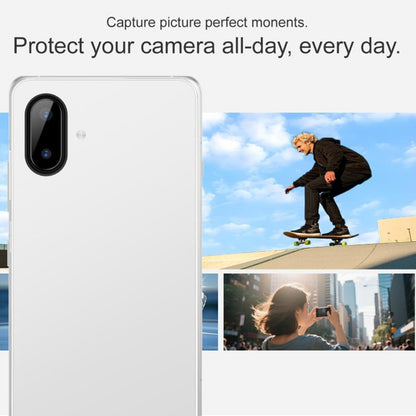 Folie de protectie Camera Spate Techsuit pentru Samsung Galaxy A07 4G A075, Sticla Securizata, Neagra