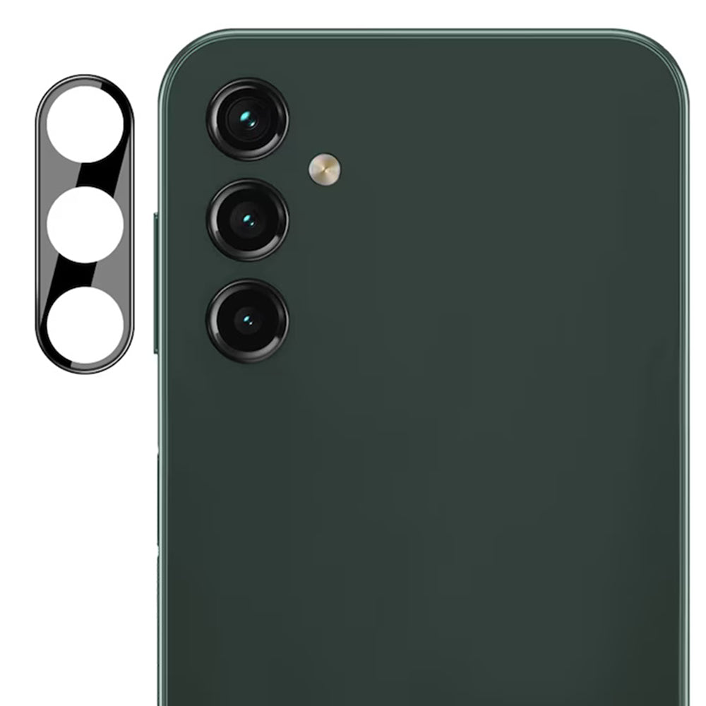 Folie de protectie Camera Spate Techsuit pentru Samsung Galaxy A16 5G A166 / A16 4G A165, Sticla Securizata, Neagra