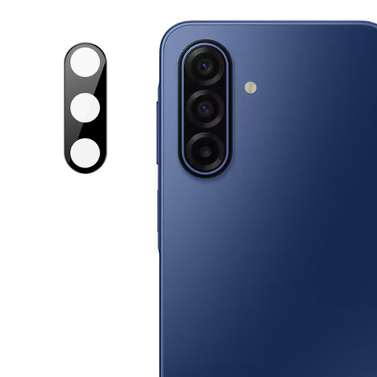 Folie de protectie Camera Spate Techsuit pentru Samsung Galaxy A17 4G / A17 5G, Sticla Securizata, Neagra