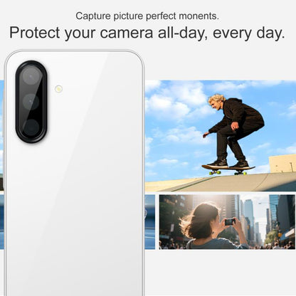 Folie de protectie Camera Spate Techsuit pentru Samsung Galaxy A17 4G / A17 5G, Sticla Securizata, Neagra