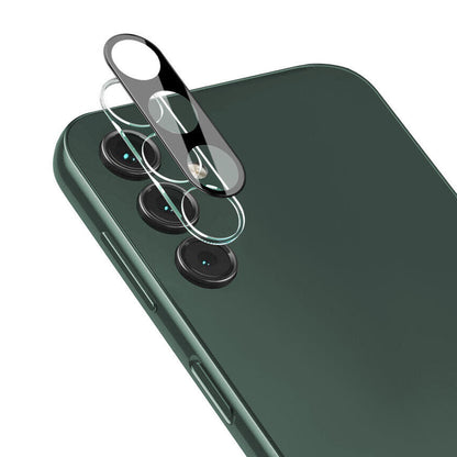 Folie de protectie Camera Spate Techsuit pentru Samsung Galaxy A54 A546, Sticla Securizata, Neagra
