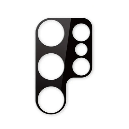 Folie de protectie Camera Spate Techsuit pentru Samsung Galaxy S23 Ultra S918, Sticla Securizata, Neagra