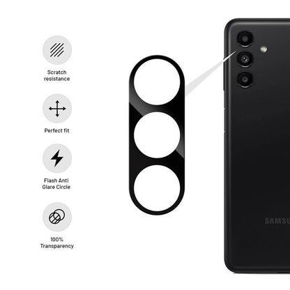 Folie de protectie Camera Spate Techsuit pentru Samsung Galaxy S24+ S926, Sticla Securizata, Neagra