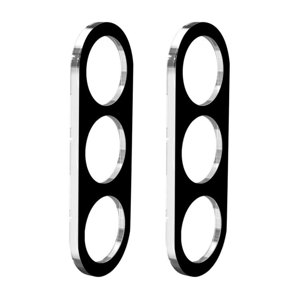 Folie de protectie Camera Spate Techsuit pentru Samsung Galaxy S25 FE, Sticla Securizata, Neagra
