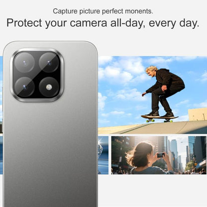 Folie de protectie Camera Spate Techsuit pentru Xiaomi 15T Pro, Sticla Securizata, Neagra