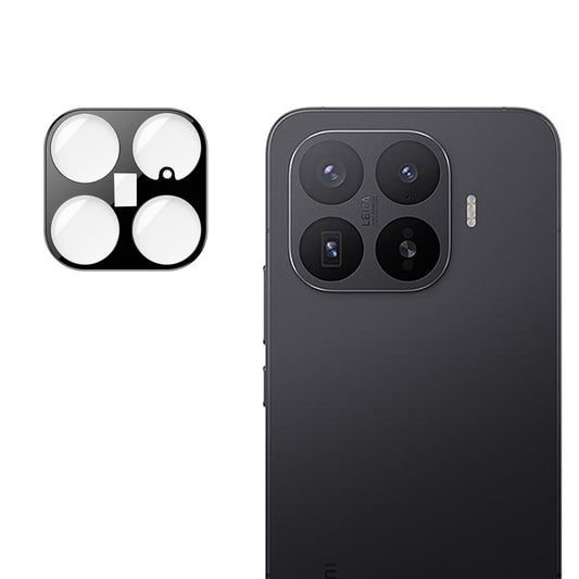 Folie de protectie Camera Spate Techsuit pentru Xiaomi 17T Pro, Sticla Securizata, Neagra