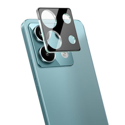 Folie de protectie Camera Spate Techsuit pentru Xiaomi Redmi Note 13 5G, Sticla Securizata, Neagra